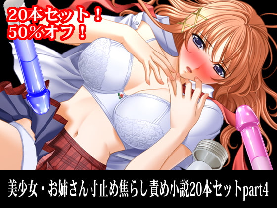 美少女・お姉さん寸止め焦らし責め小説20本セットpart4