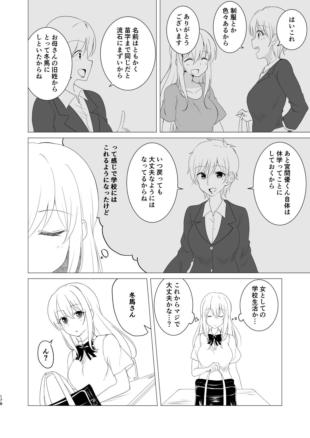 TS好きな男子がTSしたから全力で理想のTSっ娘を演じるやつ 総集編1