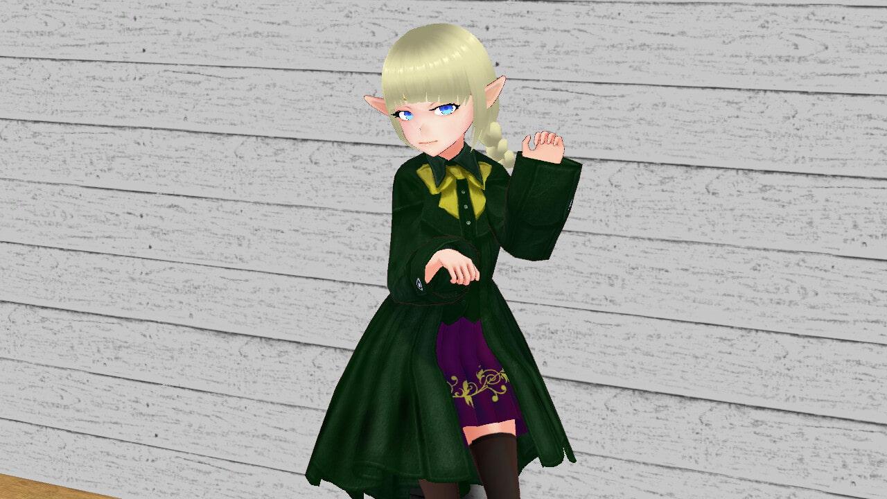 VRoidモデル「エルフ村」