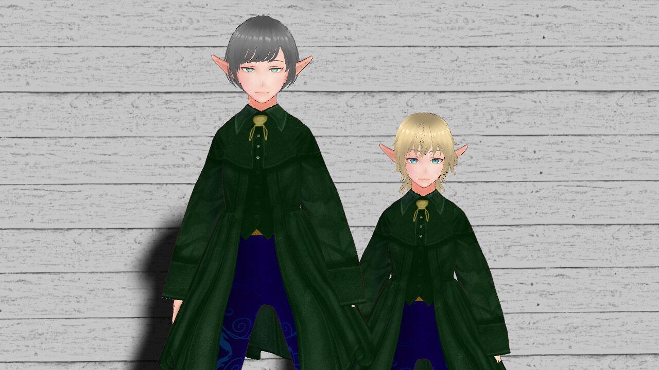 VRoidモデル「エルフ村」