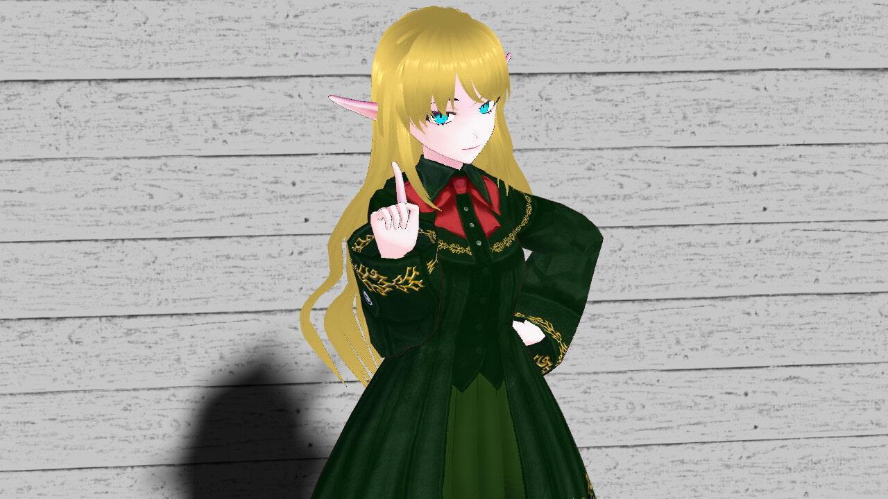 VRoidモデル「エルフ村」