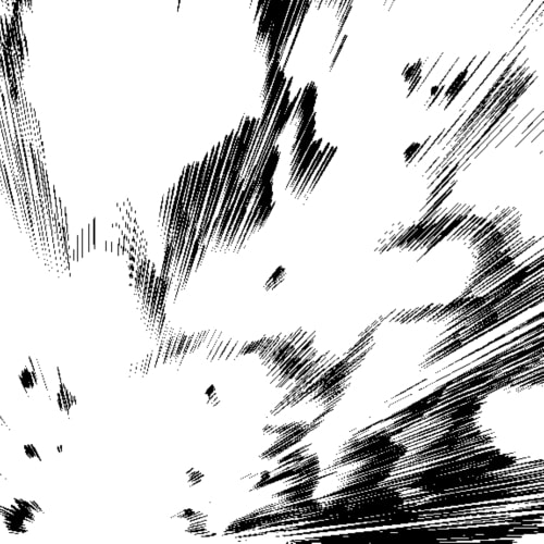 素材をどうぞ『モノクロの爆発01』