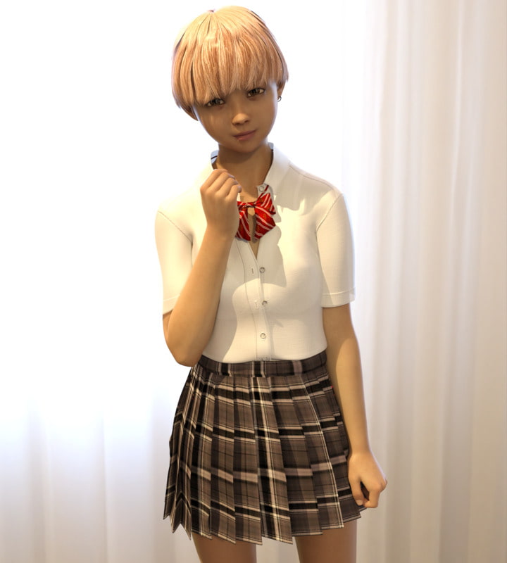 146センチJKとまったりラブラブぬるぬるエッチ。