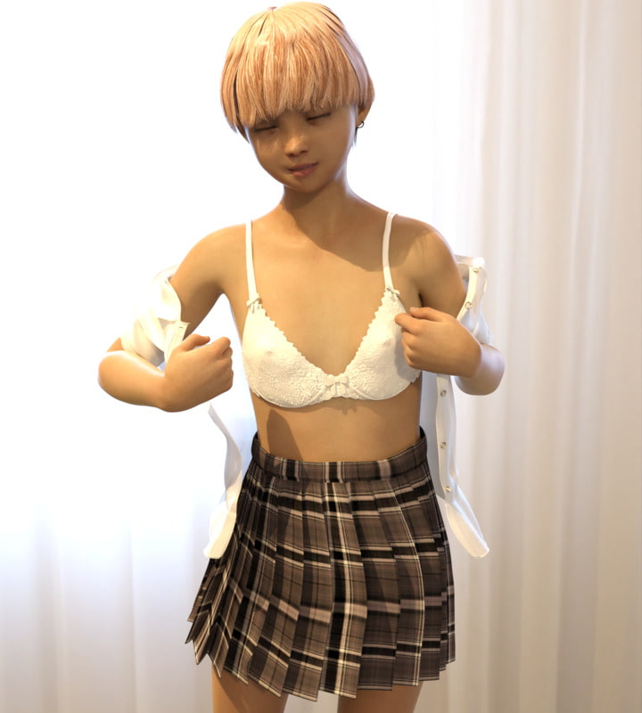 146センチJKとまったりラブラブぬるぬるエッチ。