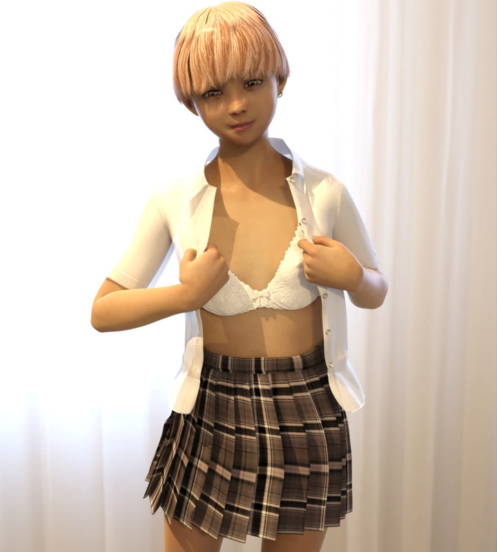 146センチJKとまったりラブラブぬるぬるエッチ。