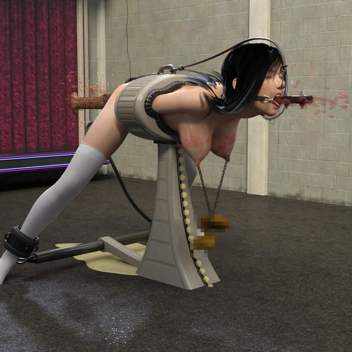 裏通りに連れ込まれた女子校生