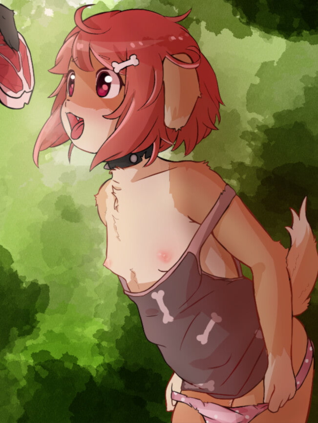 Little bitch in heat