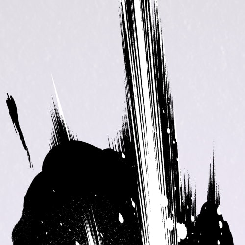 素材をどうぞ『モノクロの爆発05』