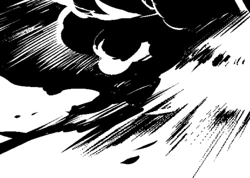 素材をどうぞ『モノクロの爆発06』