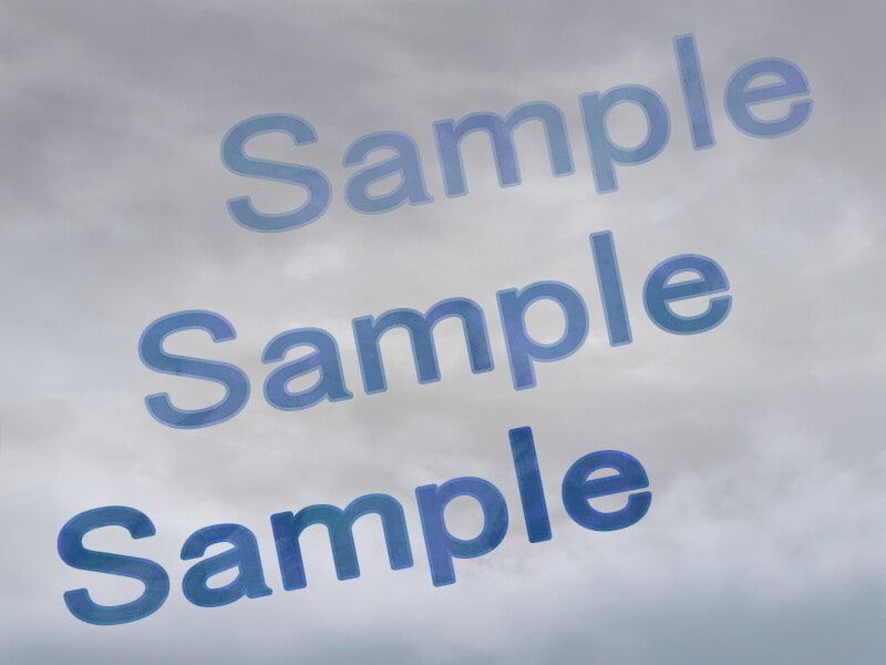 背景素材 冬の空(青空/夕空/夜空/曇り空)