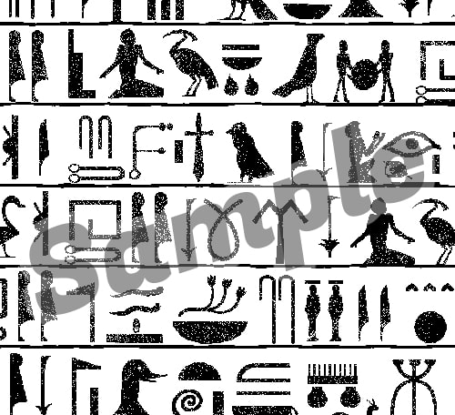 素材をどうぞ『ヒエログリフ(エジプト古代文字)』