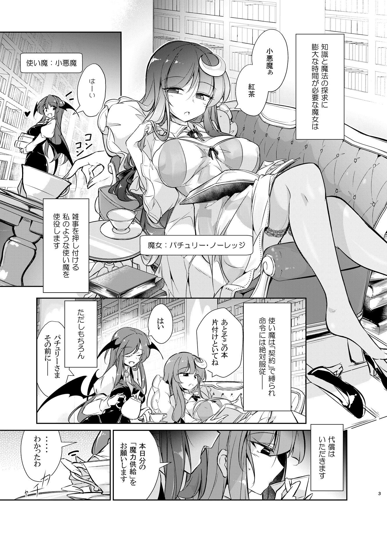 パチュリー魔力搾乳開発