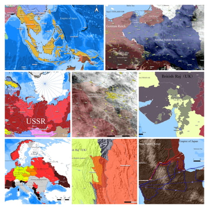 第二次世界大戦歴史地図帳