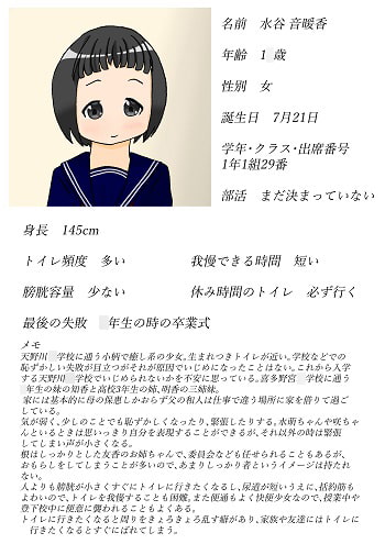 市立天野川✕学校のお漏らしさんたち 3