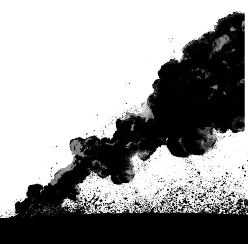 素材をどうぞ『黒煙02』