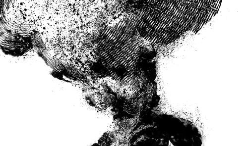 素材をどうぞ『黒煙03』