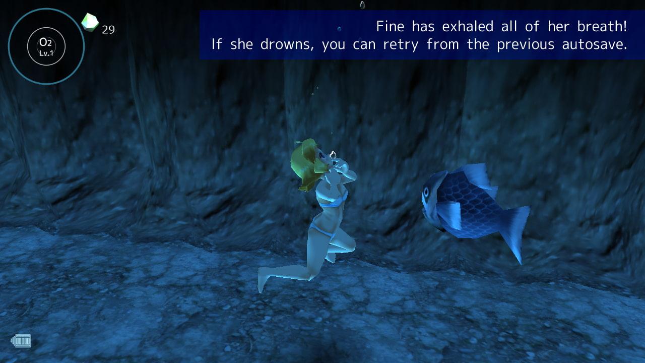 Lake Bottom Girl - Fine and the Sunken Starship【英語版】