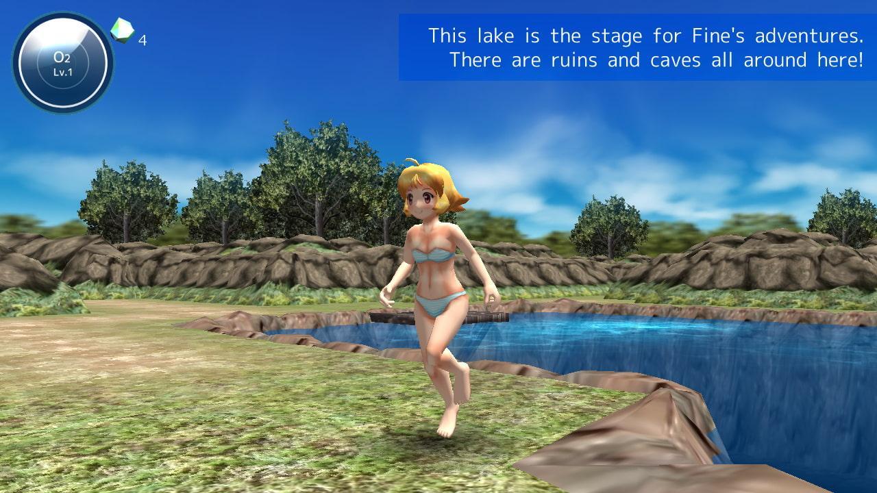 Lake Bottom Girl - Fine and the Sunken Starship【英語版】