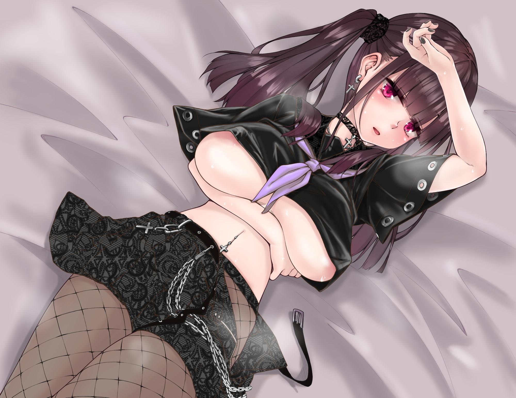 無知でダウナーなゴスロリJKをじっくり姦す【スローセックス】