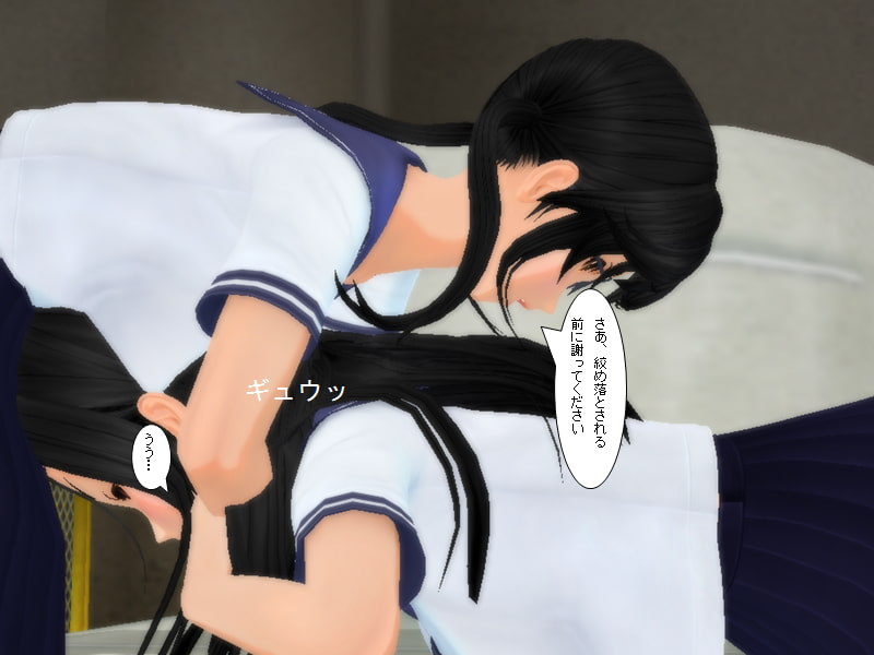 がり勉お嬢様vsヤンキー女番長 キャットファイト