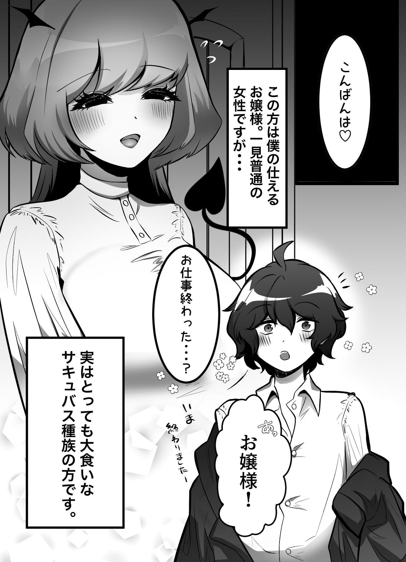 サキュバスお嬢様とショタ執事くん〜短編えっち〜