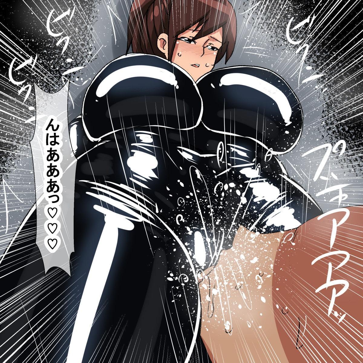 qe むちむちラバースーツ