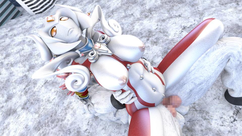 【パコパコループGIFアニメ】ユニコーン星人の激ピストン