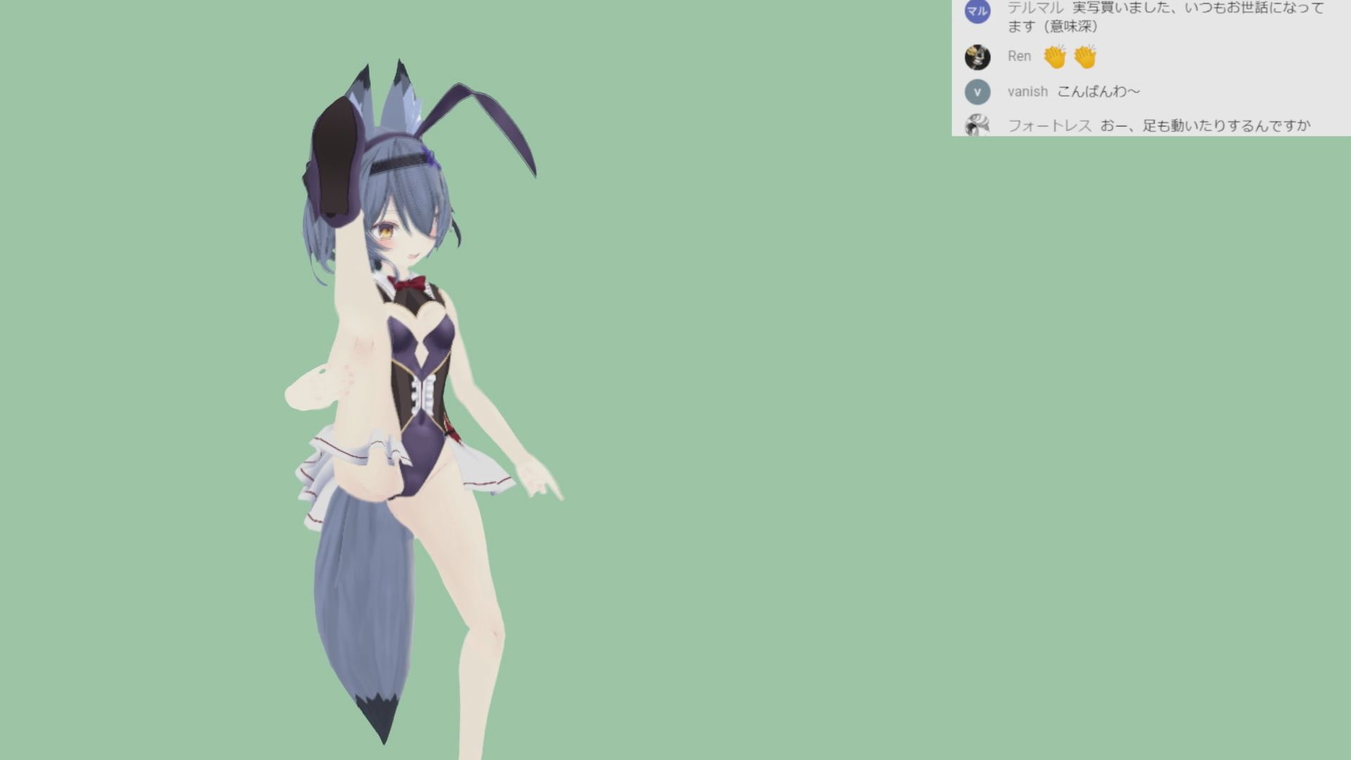 ゆらがわもふぃさん004/フルトラ顔認識ステルス中出し配信