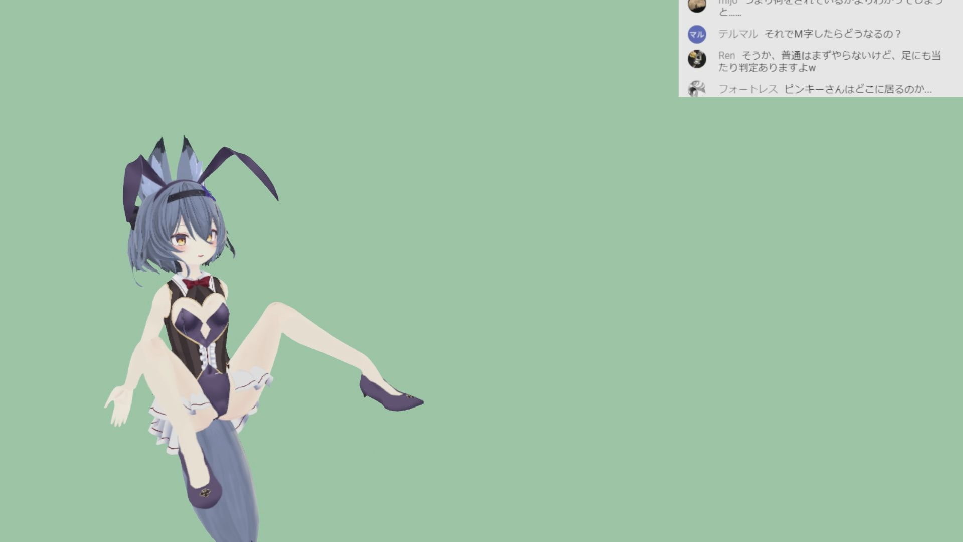 ゆらがわもふぃさん004/フルトラ顔認識ステルス中出し配信