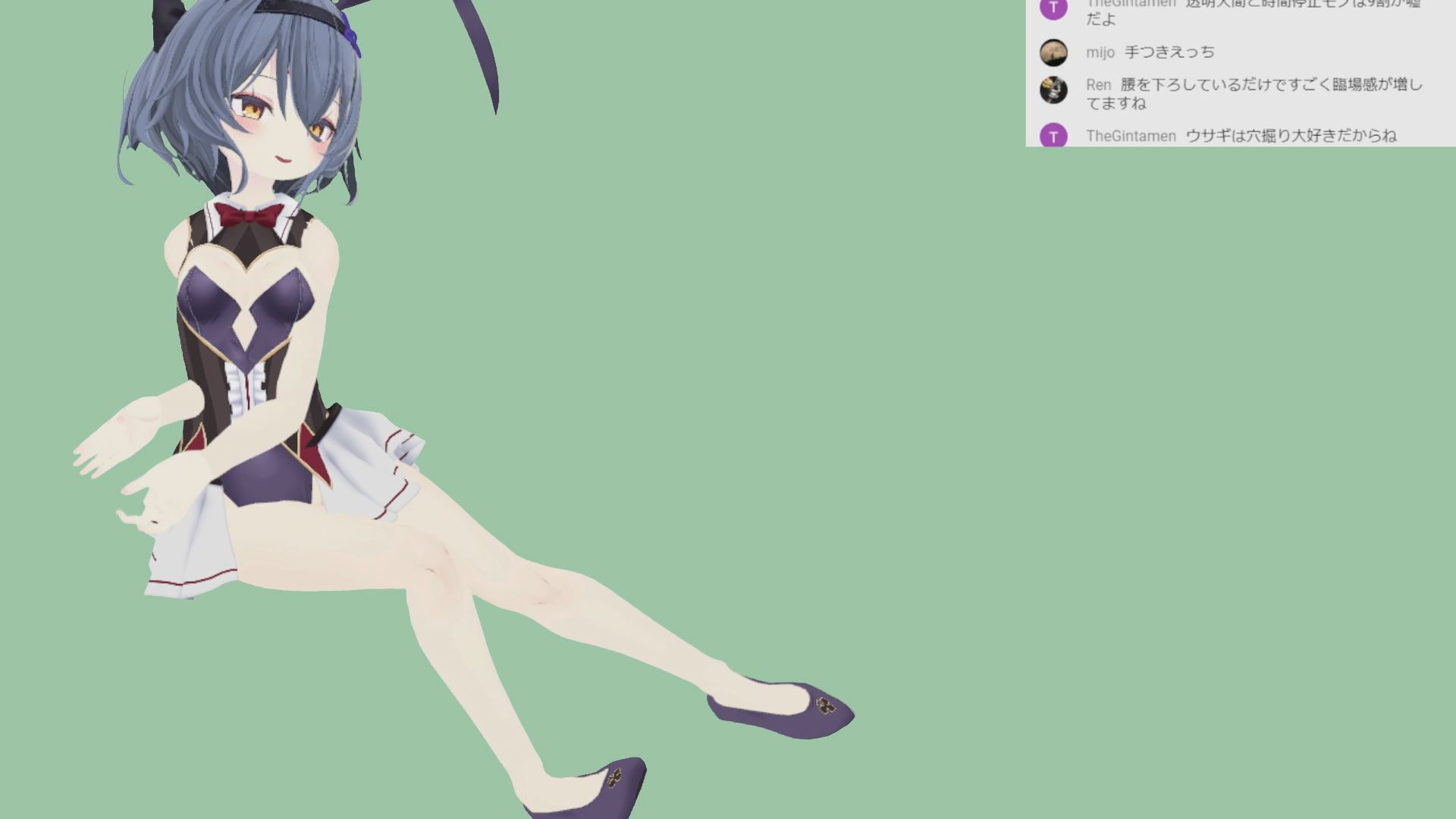 ゆらがわもふぃさん004/フルトラ顔認識ステルス中出し配信