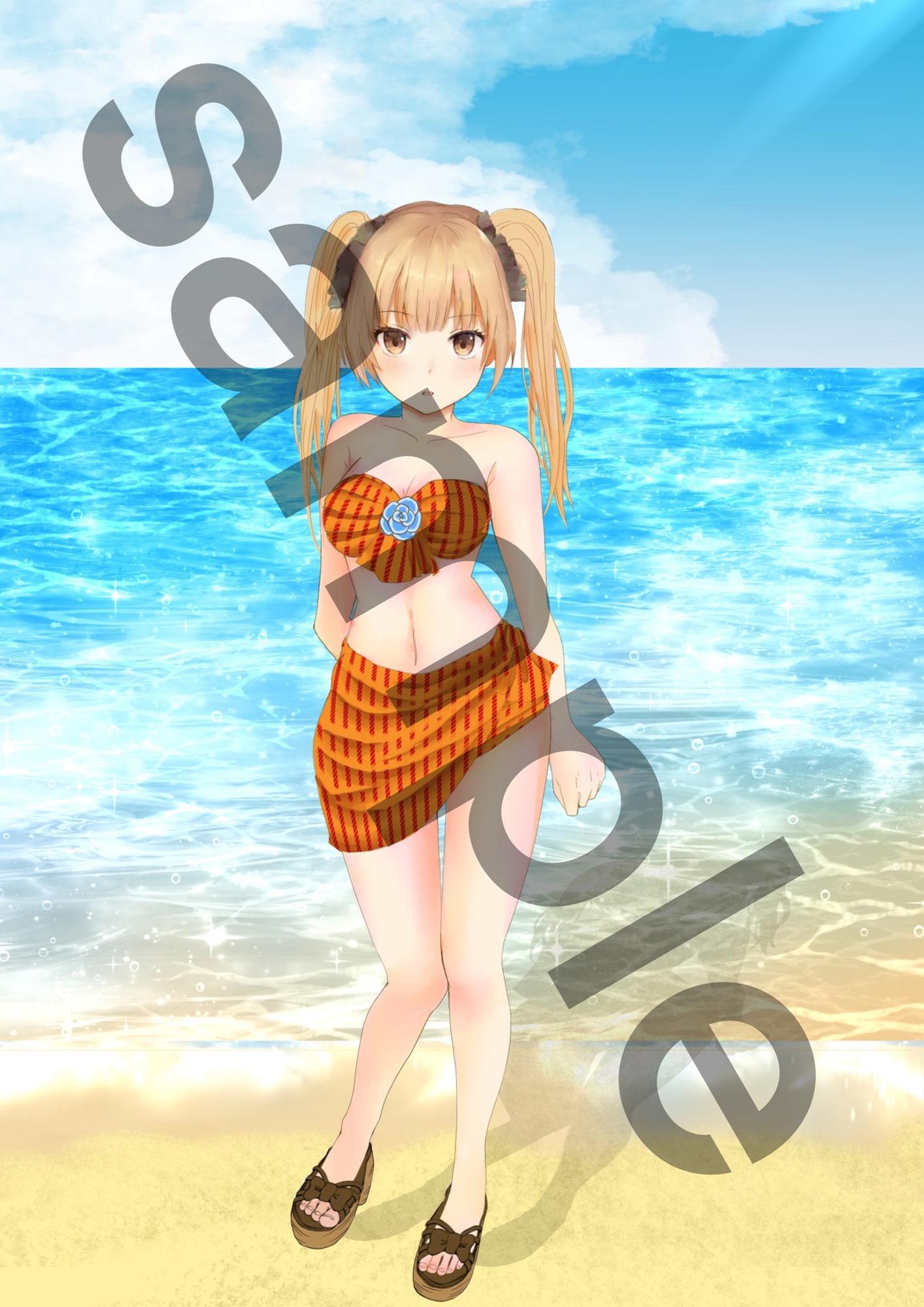 くじら梟立ち絵イラストカタログCG集