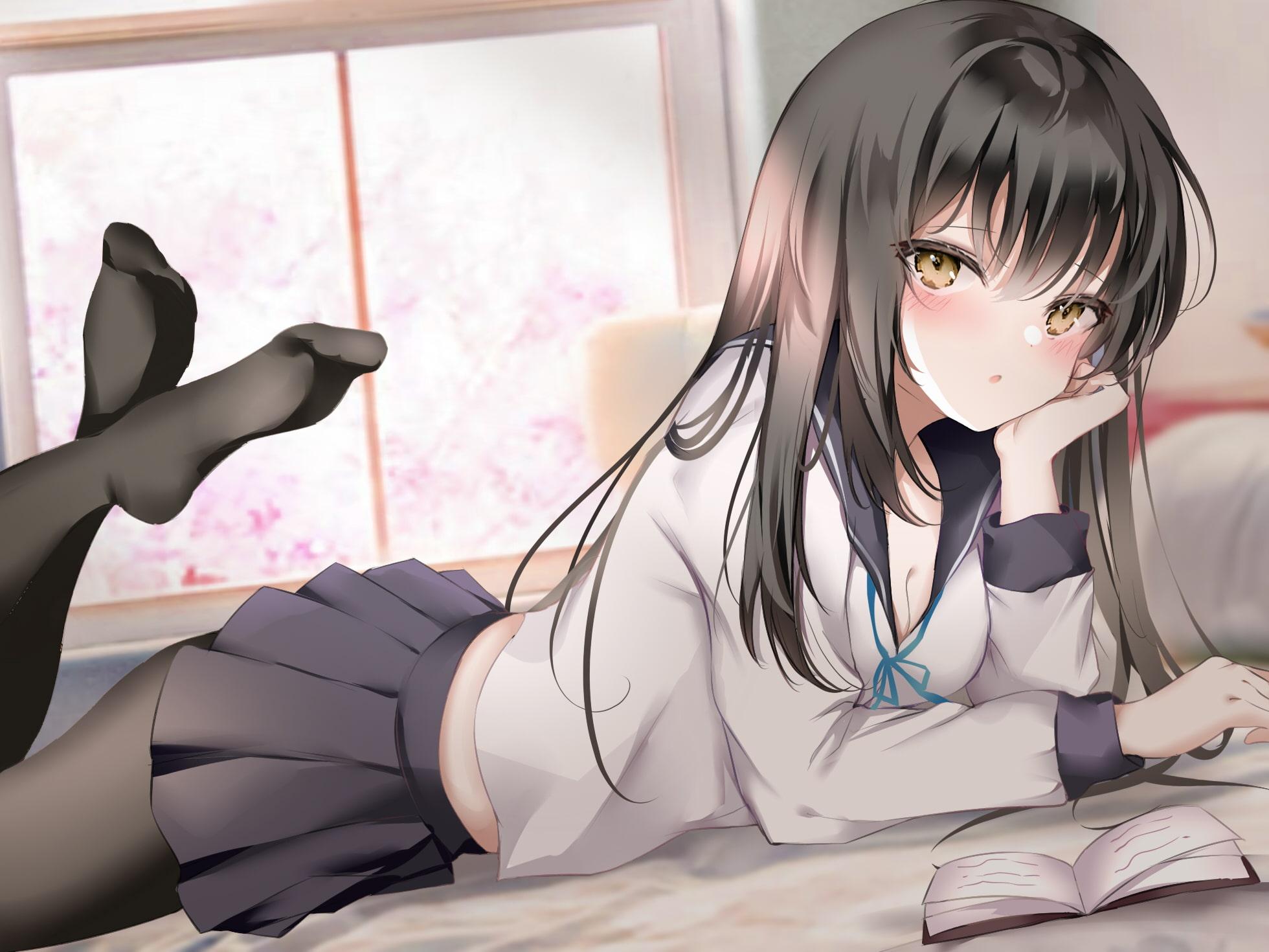 落ち着き文学JK少女が家に住み着いてきた。えっちなことを、してくれるらしい。