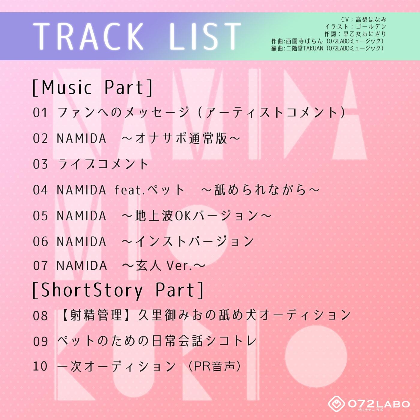 【オナサポ付き】音楽で手コキ★NAMIDA〜射精管理ガールズグループFORTY-FIVE所属・久里御みお ニューシングル〜【シコシコミュージック】