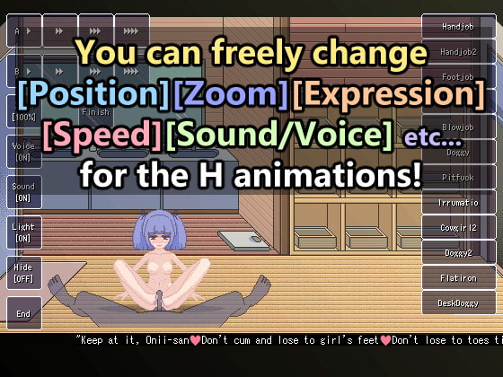 [ENG ver.]Putting Cheeky Brat into Her Place! Pixel-Sex Life in the Hot Spring Town!