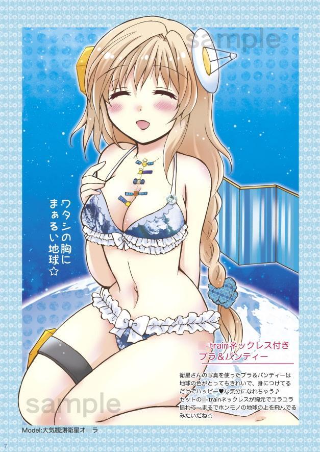 人工衛星ランジェリーカタログ