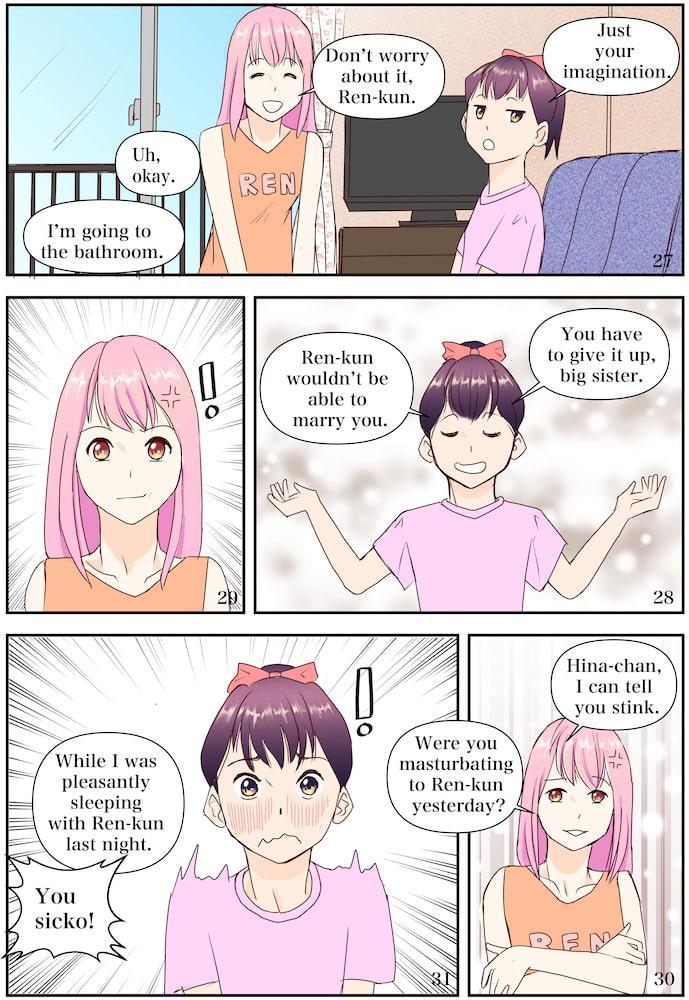 My sister doesn’t have big boobs, but I like her because she’s naughty[Only English]