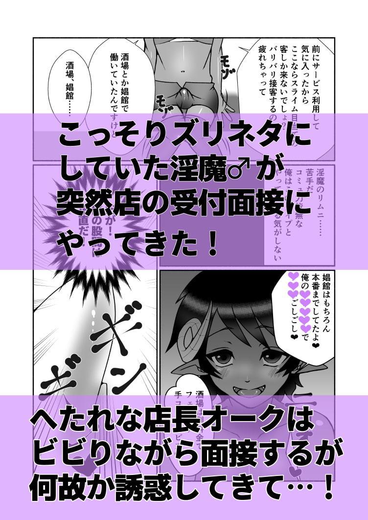 惑乱性活 ズリネタにしていた生意気淫魔♂に搾り取られる!