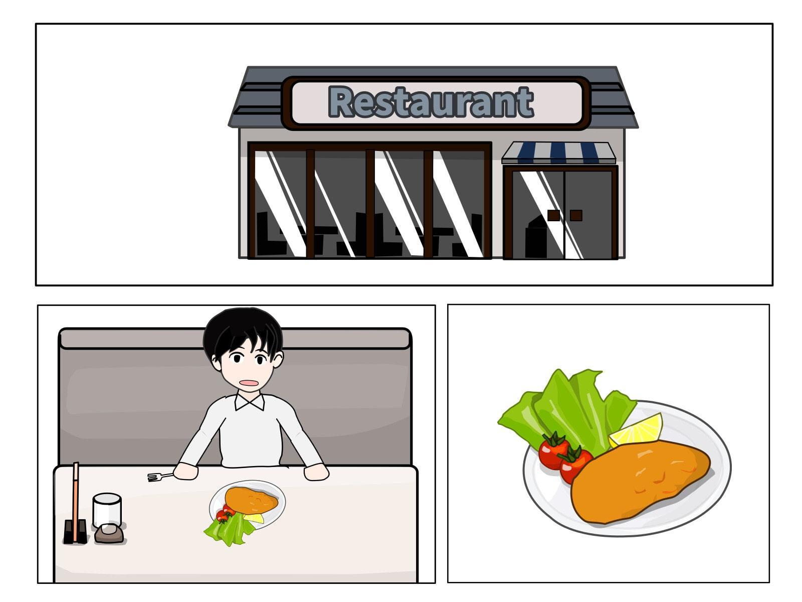 グルメなお姉さん