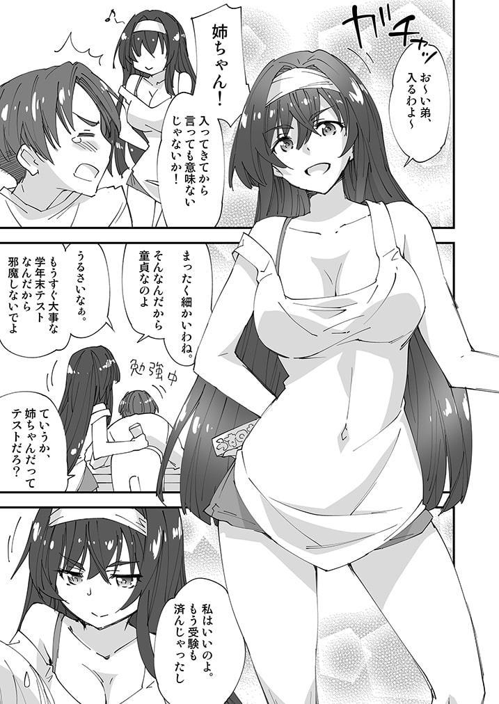 弟!お姉ちゃんのえっちの練習に付き合いなさいっ!