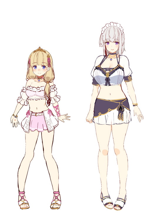 【隠語・喘ぎ声】姫妻&メイド妻の生ハメリゾート 別荘スローライフ