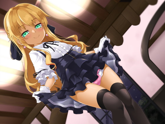 【オナサポゲーム】高貴な貴族令嬢の金髪少女様にペニスの所有権を奪われてしまう奴隷が挑む身分解放ペニス遊び