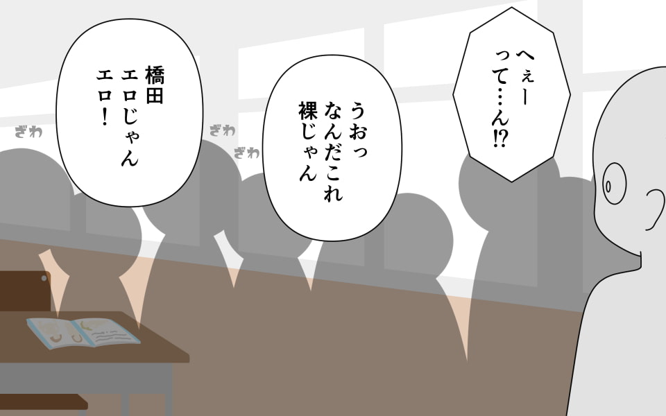 雑誌で全裸を晒した子を見ながらいろいろする
