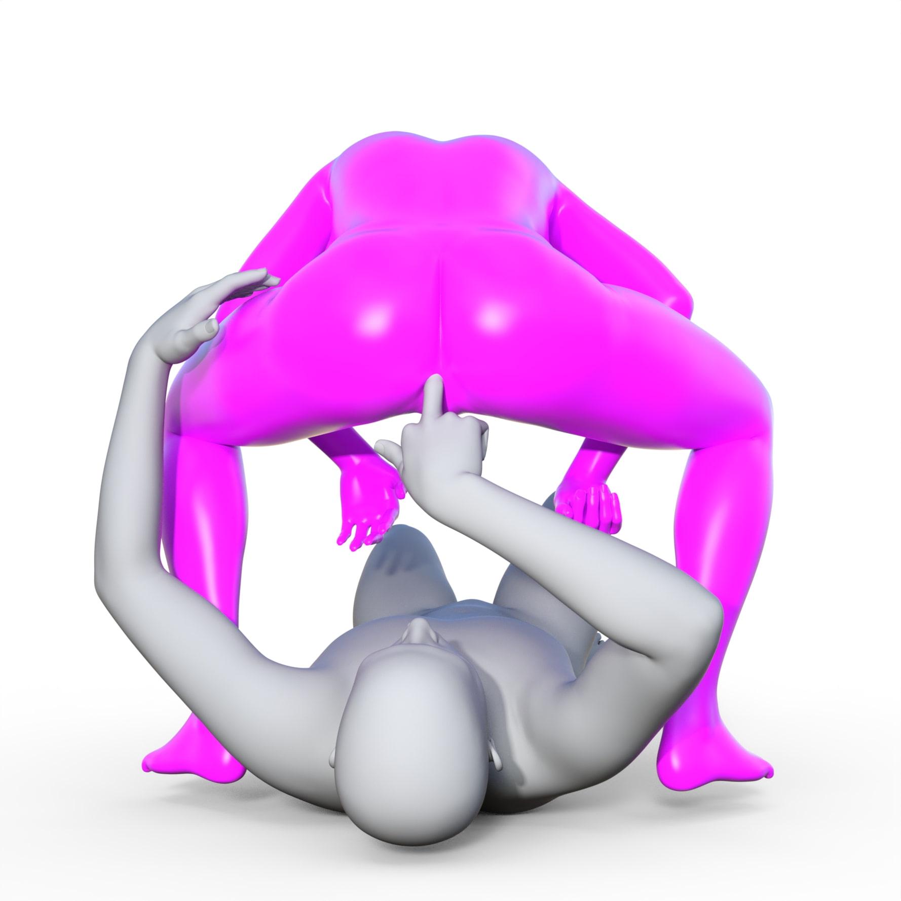 【トレースOK・クレジット不要】SEXポーズ集