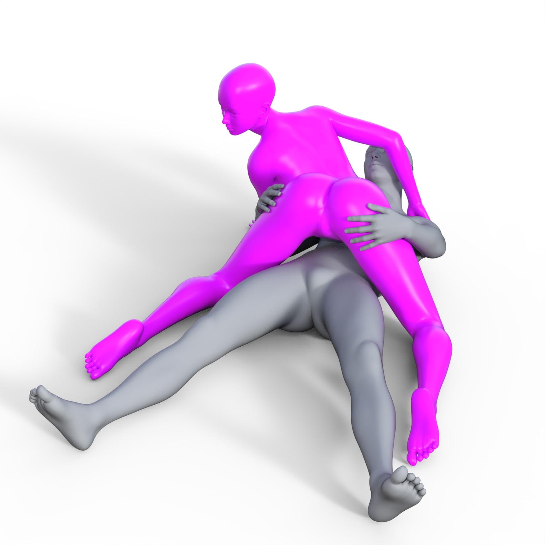 【トレースOK・クレジット不要】SEXポーズ集