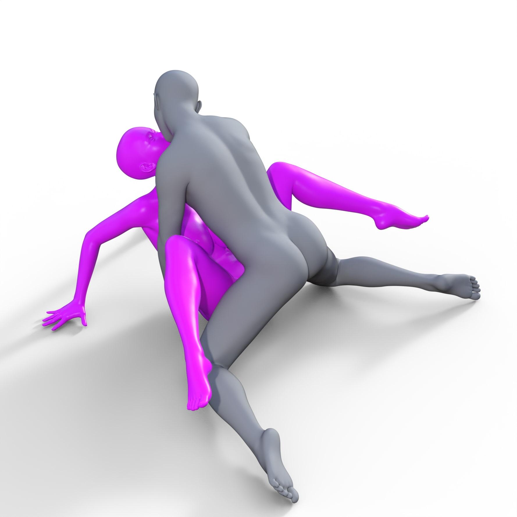 【トレースOK・クレジット不要】SEXポーズ集