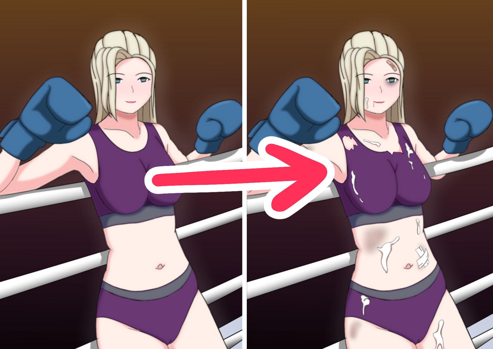 Nar○to Girls Ryona Boxing