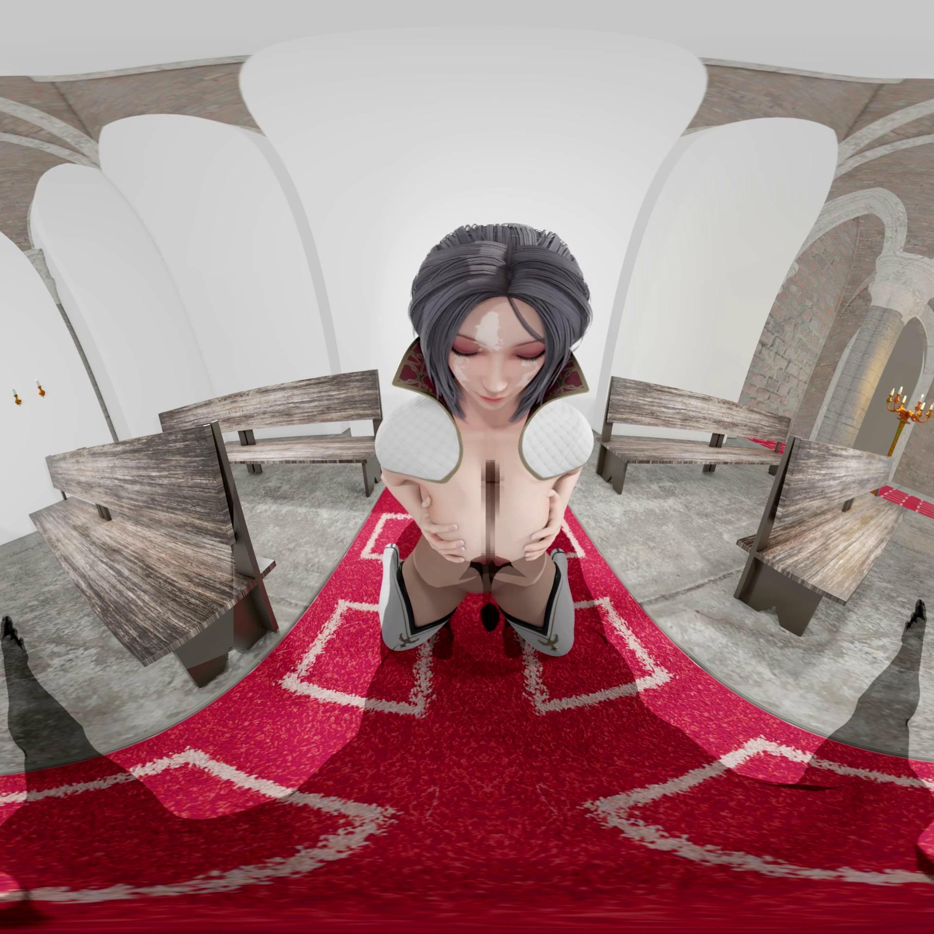 【VR】パイズリ好き必見!ド迫力3DCGアニメーション