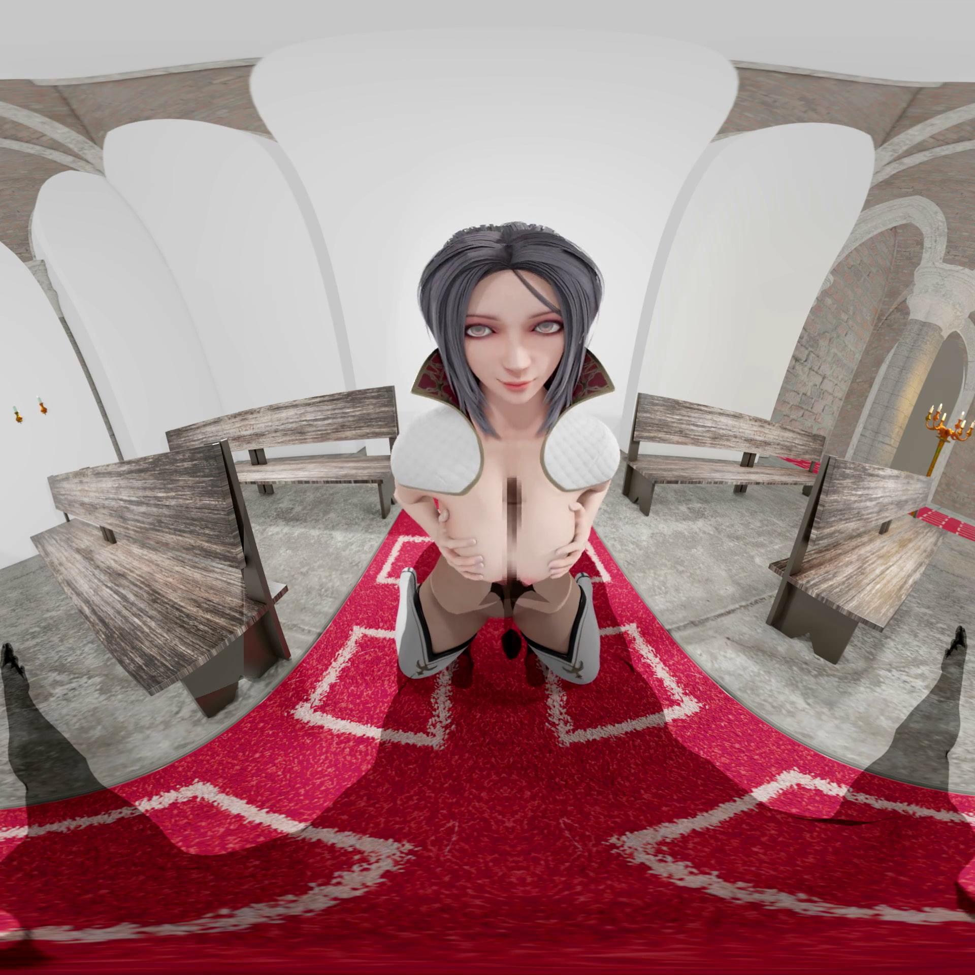 【VR】パイズリ好き必見!ド迫力3DCGアニメーション