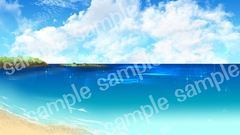 背景素材「海」