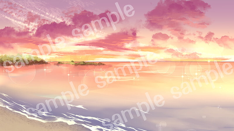 背景素材「海」